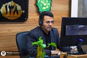 حضور معاون عمرانی سازمان عمران و نگهداری حرم مطهر در سامانه 138