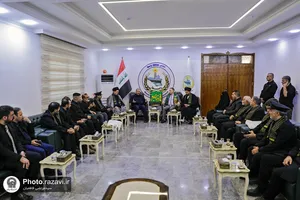 دیدار سفیران امام رئوف علیه&zwnj;السلام با مسئولین ارشد استان واسط عراق