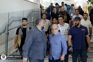 تشرف تیم ملی کشتی بزرگسالان به حرم مطهر