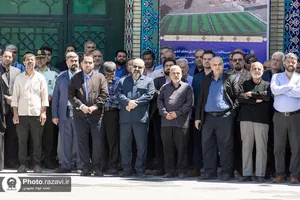 تشییع پیکر مادر شهیدان خوراکیان