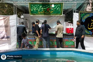 موکب بسیج آستان قدس رضوی در دهه آخر صفر