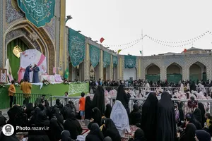 جشن تکلیف دختران جهان اسلام در حرم مطهر رضوی