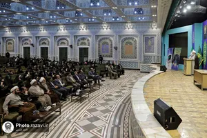 گردهمایی دانشجویان دختر زیارت اولی دانشگاه فرهنگیان