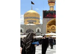 سپید مثل چادر کودکی، آرام مثل صحن گوهرشاد
‏