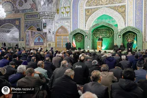 تشرف کاروان 4500 نفره آذربایجان شرقی به حرم مطهر رضوی
