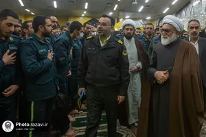 حضور تولیت آستان قدس رضوی در مرکز آموزش ثامن الائمه(ع) ناجا
