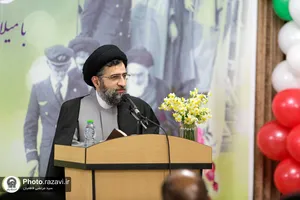 مراسم گرامیداشت آغاز دهه فجر در کتابخانه حرم مطهر رضوی