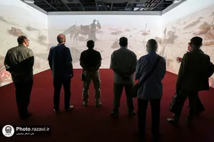 بازدید کارگردانان تئاتر کشور از نمایشگاه رواق خدمت