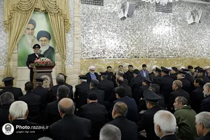 مراسم اعطای احکام خدام حرم مطهر رضوی