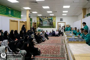 تقدیر از پرسنل شیرخوارگاه آمنه