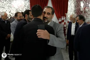 نشست صمیمی مدیران ادواری حرم مطهر