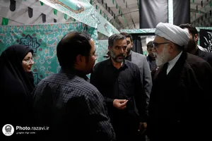 بازدید تولیت آستان قدس رضوی از موکب های خدمت رسان به زائرین پیاده حضرت رضا علیه السلام