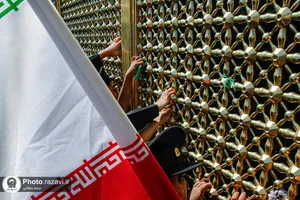 عزاداری هیئت کودکان در حرم مطهر رضوی