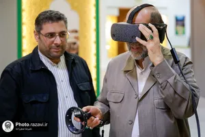 بازدید مدیرعامل بنیاد کرامت رضوی از نمایشگاه رواق خدمت