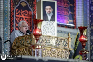 آئین بزرگداشت رهبر شهید انقلاب اسلامی در حرم مطهر رضوی