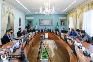 نشست صمیمانه کارکنان مرکز گزینش با قائم&zwnj; مقام تولیت آستان قدس رضوی