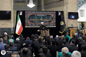 عزاداری حضرت اباعبدالله الحسین(ع) با حضور تولیت آستان قدس رضوی-2