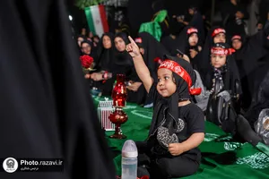 سفره حضرت رقیه سلام الله علیها در مشهد-1