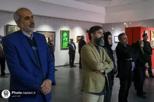 آیین افتتاح نمایشگاه آثار و بزرگداشت استاد مرتضی روحانی