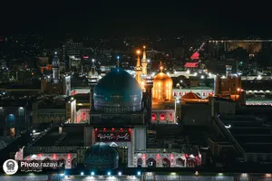 آئین خطبه&zwnj;خوانی شب عاشورا در حرم مطهر رضوی