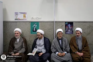 حضور تولیت آستان قدس رضوی در مدرسه علمیه سلیمانیه مشهد