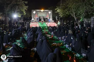 مراسم عزاداری شب شهادت حضرت رقیه در مشهد-1