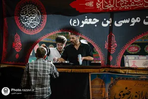 موکب خدمت رسانی به زائران در شاهرود