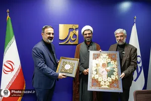 حضور مدیر عالی حرم مطهر امام رضا علیه&zwnj;السلام در دفتر رسانه&zwnj;های استان خراسان رضوی
