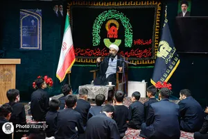 محفل عزاداری مکبرین نوجوان حرم مطهر رضوی