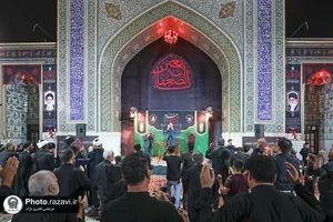 عزاداری هیئات مذهبی سراسر کشور در حرم مطهر رضوی