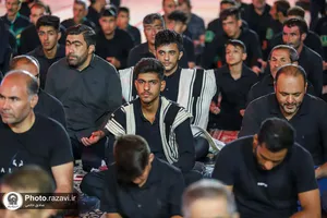 هیئت عزاداران استان چهارمحال و بختیاری در حسینیه حرم