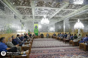 دیدار داوران چهارمین جشنواره بین&zwnj;المللی رسانه&zwnj;ای امام رضا علیه&zwnj;السلام با تولیت آستان قدس رضوی