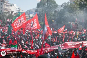 تشییع پیکر رهبر شهید انقلاب در مشهد مقدس-2