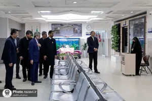 بازدید مدیر عالی حرم مطهر رضوی از دارالشفای امام