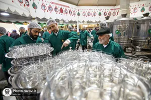 چایخانه حرم مطهر رضوی در ماه مبارک رمضان
