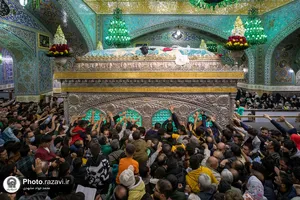 استقبال از بهار در حرم مطهر رضوی