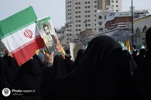 راهپیمایی پرشکوه 22 بهمن در مشهد