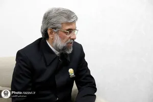 دیدار مدیر عالی حرم مطهر با آیت الله سبحانی