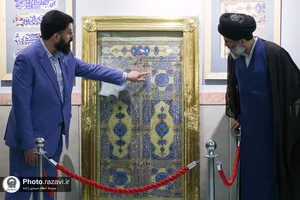 نمایشگاه عکس و اسناد &laquo;در جواهرنشان ضریح فولادی&raquo;