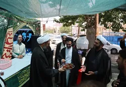 بازدید مسئولان ملایر از روند خدمت رسانی زائر سرای امام رضا (ع) به مسافران اربعین