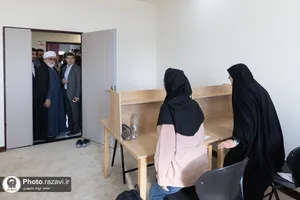 افتتاح خوابگاه دانشجویی ۴۰۰ نفری سرای نجمه خاتون سلام الله علیها