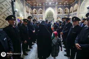 آیین بهره&zwnj;برداری از ۲۰ واحد مسکونی اهدایی آستان قدس رضوی
