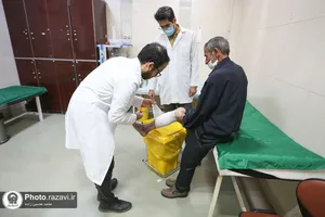 خدمت&zwnj;رسانی دارالشفاء امام(علیه&zwnj;السلام) به زائران بارگاه منور رضوی