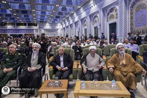 مراسم تکریم مواکب حسینی