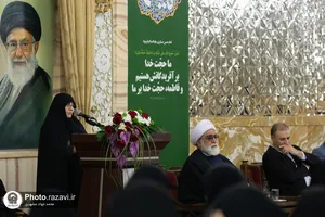 دیدار همسران سرداران شهید کشور با تولیت آستان قدس رضوی