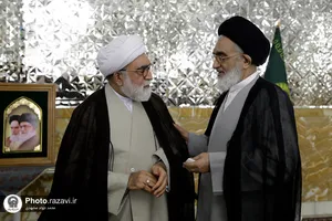 دیدار شیخ عیسی قاسم، رهبر شیعیان بحرین با تولیت آستان قدس رضوی
