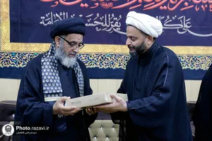 تشرف کاروان سفیران امام رئوف به حرم امامین عسکریین (علیهم&zwnj;السلام)
