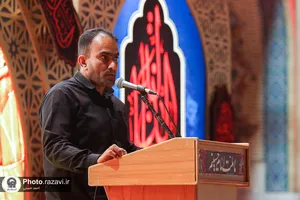 محفل شعر هنرمندان سوره در صحن قدس حرم مطهر رضوی