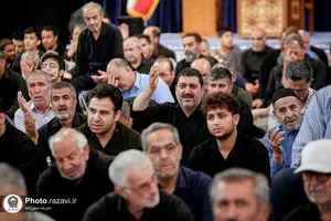 مراسم عزاداری دهه آخر ماه صفر در رواق امام خمینی (ره) حرم مطهر رضوی