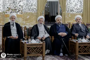 دیدار اساتید مدرسه تابستانی دارالعلم با تولیت آستان قدس رضوی